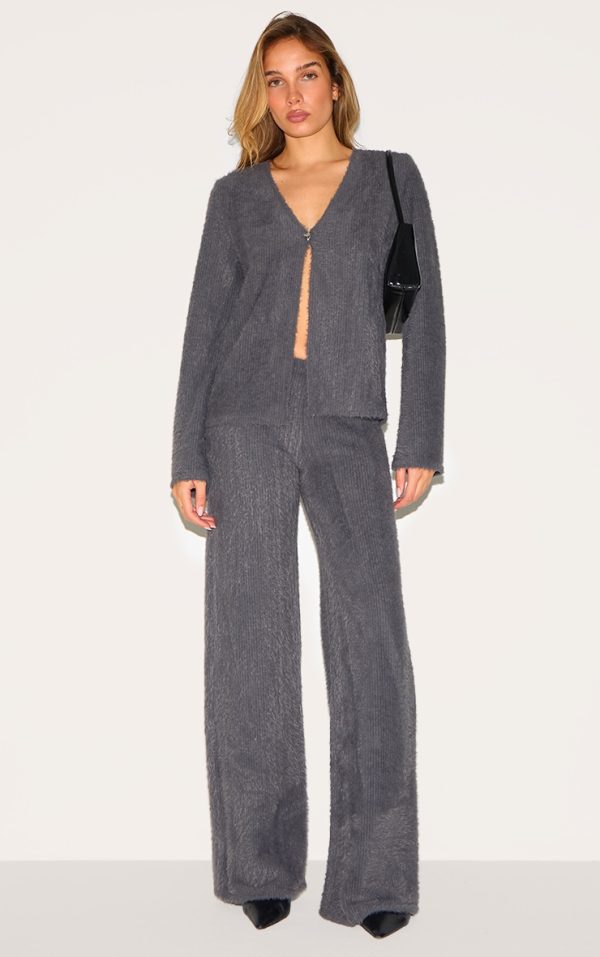 ba46cc79e5375c14604f189847f53abe96edea1e_CNM2118_1_charcoal_textured_wide_leg_low_rise_trousers-1