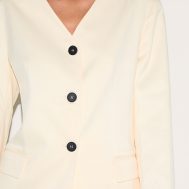 beb81c939663129406bbf0889daf718debd1f39e_CNM1820_4_sand_premium_tailored_collarless_button_up_fitted_blazer
