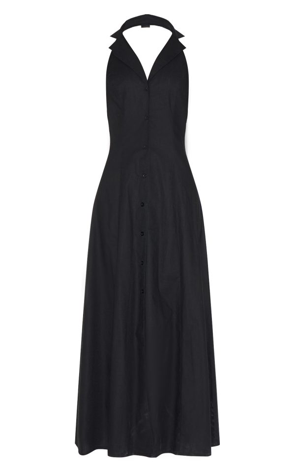 c1c1df9d81af1f88482aace90762d20cd1e21eb7_CNM1529_5_black_button_down_collar_detail_maxi_dress