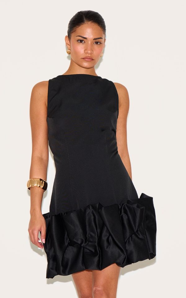 c7922f509b1a3e874e1e8ea7be3404b9be01f8a2_CNM4388_1_petite_black_satin_puffball_mini_dress