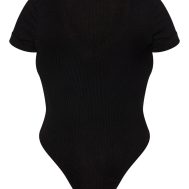 c86be22221470bf1a3f4aa13d6697ebe0110b7eb_CLR9833_5_plus_black_ribbed_plunge_short_sleeve_bodysuit