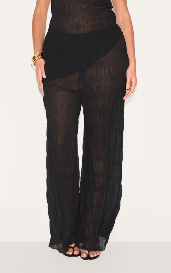 c9787cdbfbaded60843bcf67270ae7ebe4492392_CNM3308_2_plus_black_textured_sheer_woven_mid_rise_straight_leg_trouser