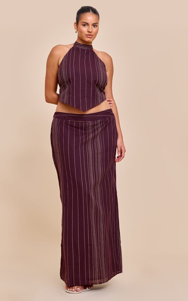 c99448e33984e0ed0c312d764682cdadf62e88cf_CNM5107_3_plus_brown_stripe_embroidered_halterneck_top