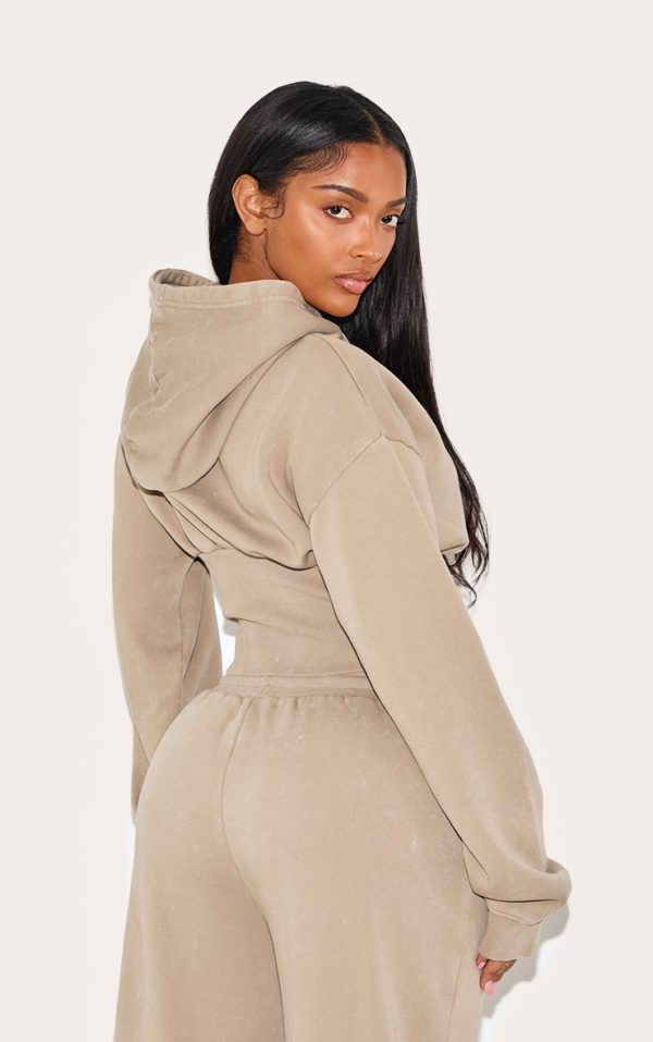 caa894209dd37394437c5f14ef5d4eaea0d91109_CNM1068_2_shape_dark_olive_sweat_cropped_shirred_waist_hoodie