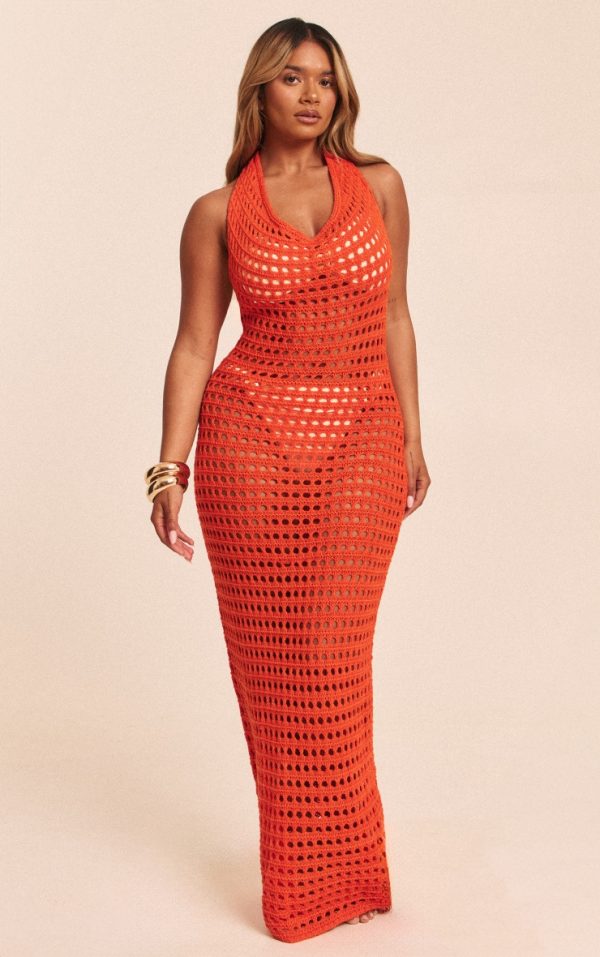 cad09a72313ebd62fc60b6cb07bef637513a5d83_CNH4355_1_shape_orange_crochet_knit_halterneck_open_back_maxi_dress