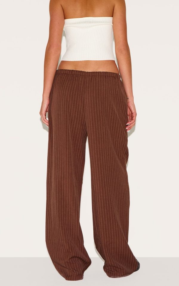 d24d85229120bc77db323a8ed6d009c59e5151a3_CNL7449_3_chocolate_pinstripe_woven_drawstring_low_rise_relaxed_trousers-1