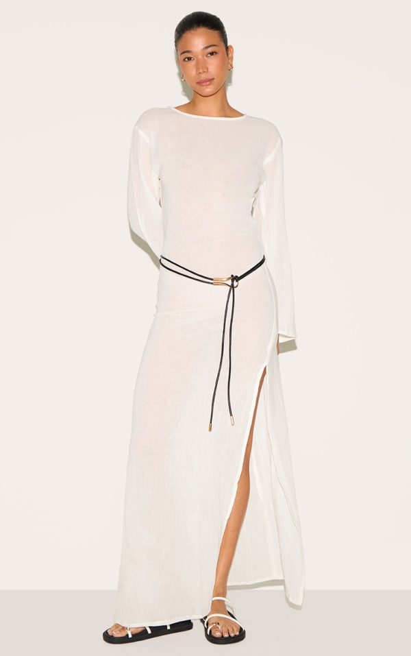 d529c64fe9bb59c2683cfc6dc3b6dfa1d16e3dc0_CNM3600_1_white_textured_long_sleeve_maxi_dress