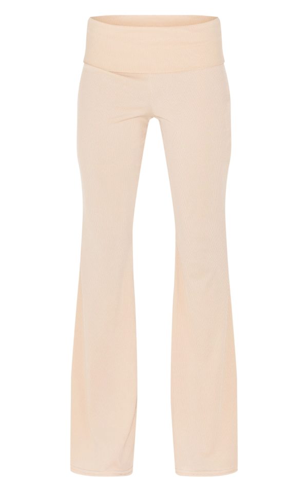 d60731d653a3cfdceddcdec322b5a72d2f8178c2_CNL2586_5_beige_rib_low_rise_foldover_flared_trousers