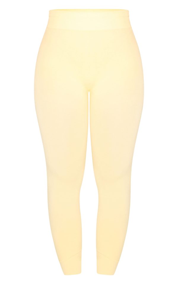 d7c400b0c16ee135c09ef6a176aa62aca0251f1d_CNM8520_5_shape_butter_yellow_seamless_active_ruched_bum_high_waisted_leggings