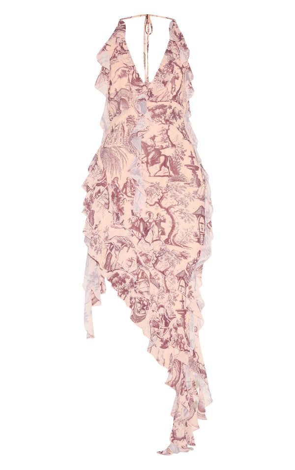 d83c987ac495fdc3e2bfb24ee89de0290df31400_CNM0116_5_stone_chiffon_print_frill_detail_plunge_midaxi_dress