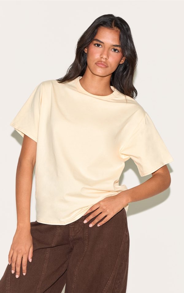 d954d4840170c69cd2870eefa4ec596dbe150171_CNM8383_1_butter_yellow_cotton_basic_oversized_t_shirt