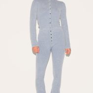 daef42f545df727e9fb1edbe17d0fb5c30c0ba08_CNM1924_1_petite_grey_marl_faded_contour_rib_button_detail_flared_leggings