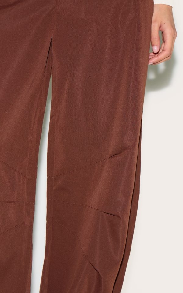 db38feb0b02e3edcaaa098d0965b7c62ae058714_CNM0635_4_chocolate_woven_tailored_cocoon_leg_trousers