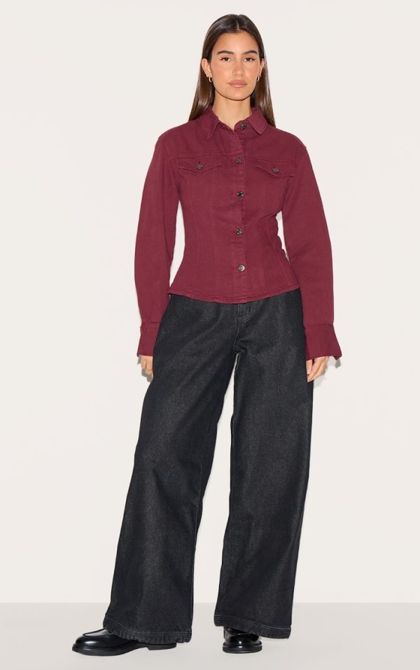 e00691534734cb52f0730e1b9a17d12d650b44b9_CNL5977_3_burgundy_long_sleeve_cinch_waist_denim_jacket