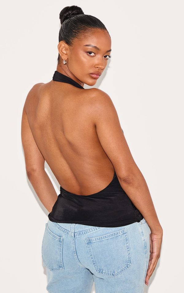 e49d239bf08f1edb5b1d0c443168a1bf5841d4e5_CNK8932_2_shape_black_halter_cowl_neck_long_line_open_back_top