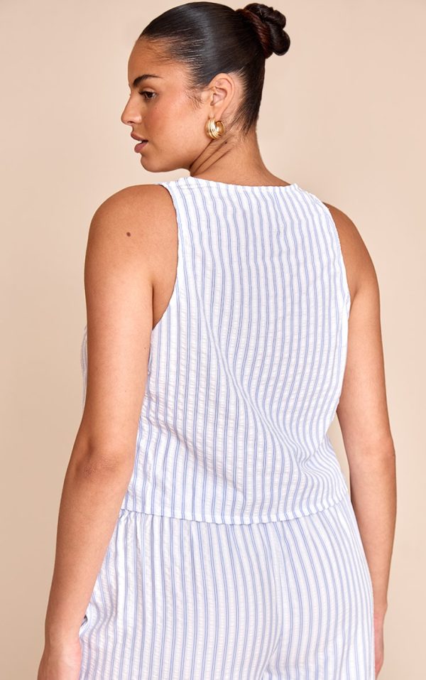 e6a261756e7713656be1e06e005cd24ad91b6896_CNM5125_2_plus_blue_tie_front_striped_sleeveless_top