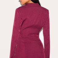 e77e62f9ad9cf9364db572f71a862f70a74774a2_CNL8508_2_tall_burgundy_tie_front_detail_cinched_blazer_dress