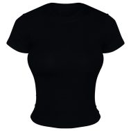 ebc5e8a10442cd46380a410150a5e644d4d571fc_CNM9845_5_black_soft_rib_crew_neck_short_sleeve_top