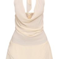 ebd3d9974886f949bd9f296ecef4e6a689b9e296_CNN1557_5_almond_chiffon_cowl_neck_ruched_scarf_detail_mini_dress