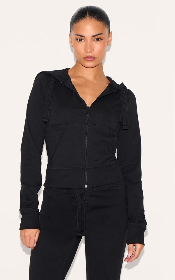 ec5b851f1e5d3e91cace356decaebeddd87d1294_CNM7253_1_petite_black_zip_up_fitted_track_top