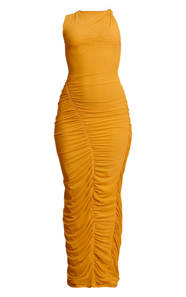 f190123cc166dcd9c167fbacebc4bf8d7a613e8e_CNM7593_5_mustard_double_layer_mesh_boat_neck_ruched_maxi_dress