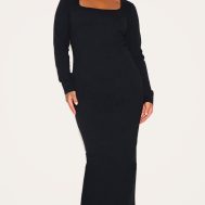 f3c907fcd00e16b5bbd0cd2c95ab3b2458de0452_CNM0822_1_plus_black_contour_sculpt_square_neck_midaxi_dress