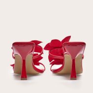 f6fbb1930f87d2aa3239501f50300cfaf1fcfcf1_CNL6788_3_red_pu_square_toe_multi_flower_detail_mid_stiletto_heeled_mules