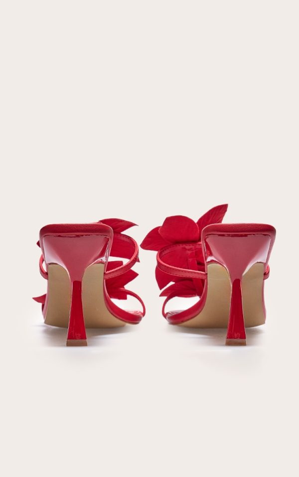 f6fbb1930f87d2aa3239501f50300cfaf1fcfcf1_CNL6788_3_red_pu_square_toe_multi_flower_detail_mid_stiletto_heeled_mules