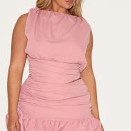 f9482f74b4035bd1321aeb9b14d8f8d28588bcce_CNM6474_1_shape_rose_ruched_dropped_hem_puffball_mini_skirt