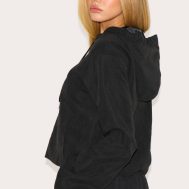 fa3ce244d8525d741fbfff3ac5f22bd276bdc68f_CNM0138_2_black_peach_skin_woven_zip_up_jacket