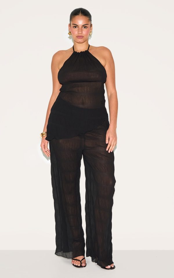 fa507cc01a4fb0b4d99969de23513c355c9ee832_CNM3308_1_plus_black_textured_sheer_woven_mid_rise_straight_leg_trouser