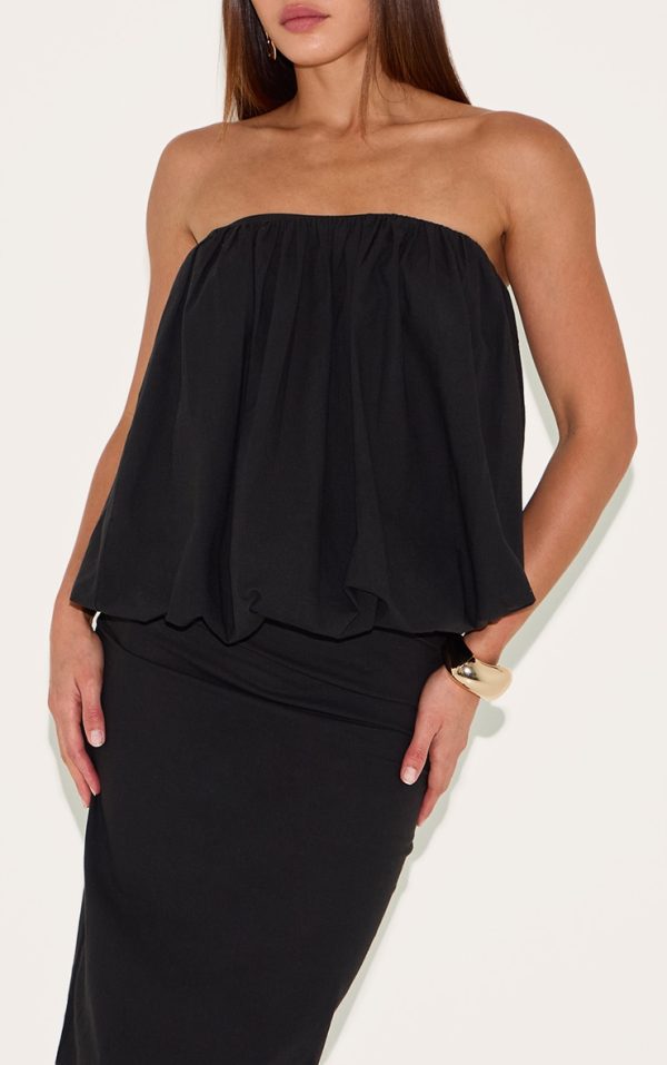fc830c2a2d15281143bd5a6c414132d185c62843_CNM5644_4_tall_black_linen_look_ruched_bandeau_top