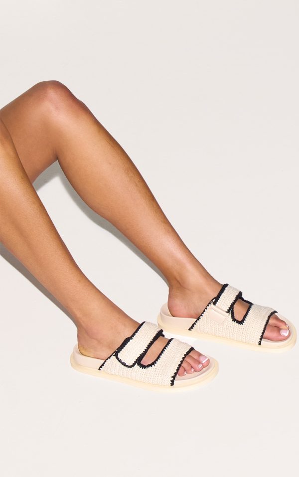 fd4667ae1a8414e04acbb6ea967ebdf518ccd363_CNJ9667_5_cream_contrast_round_toe_crochet_velcro_strap_flat_footbed_sandals