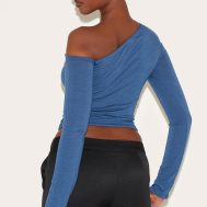 ffbdb54526da63446a447ff3ef0b2bfb3c6a1dff_CNM2373_2_petrol_blue_contour_jersey_asymmetric_twist_detail_long_sleeve_top-1